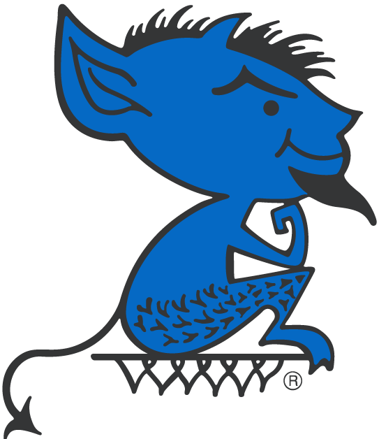 DePaul Blue Demons 1979-1998 Primary Logo iron on transfers for fabric